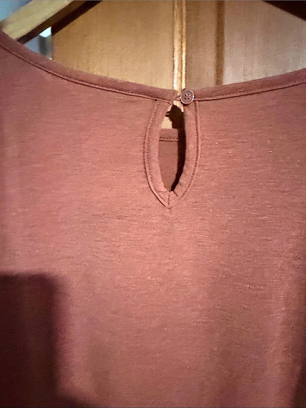 Free People Long Sleeve Rust/Brown Medium NWT - Picture 4 of 5